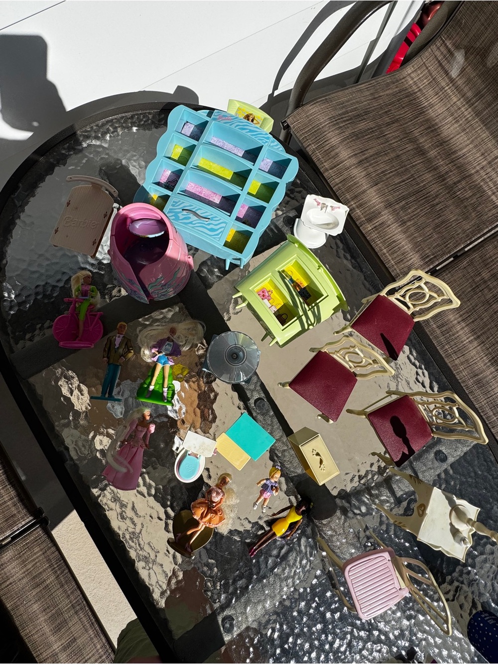 Assorted Barbie Toys and Accessories - Vintage Mcdonalds